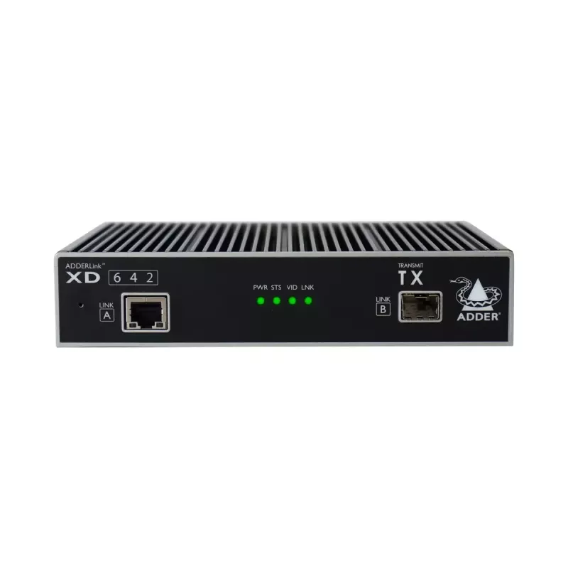 Extensor KVM transmissor e recetor ADDER XD642P-DP com fios 4000 m