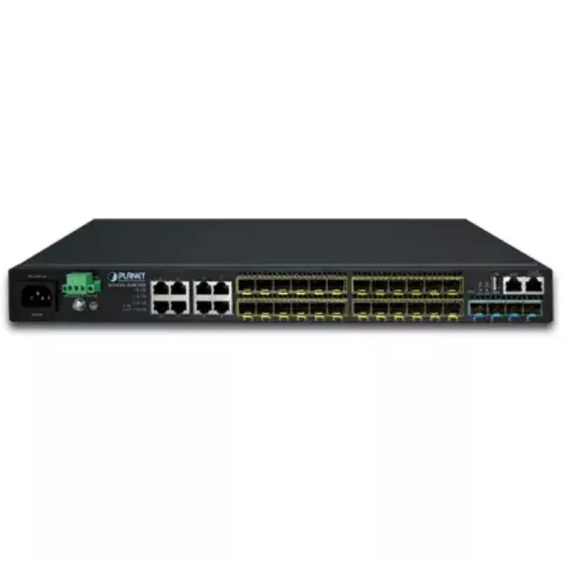 Switch Ethernet Gigabit Layer 3 gerido PLANET SGS-6341-16S8C4XR