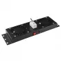 Acessório de rack Lanview RAF115BL-UK 1U 2 ventoinhas preto