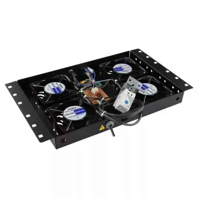 Painel de ventoinhas LOGON RAF120BL preto 4 ventoinhas