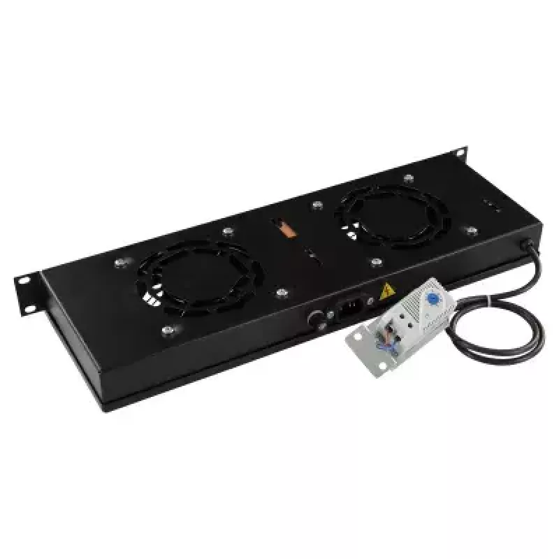 Painel de ventoinhas LOGON RAF310BL preto 2 ventoinhas
