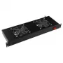 Painel de ventoinhas LOGON RAF310BL preto 2 ventoinhas