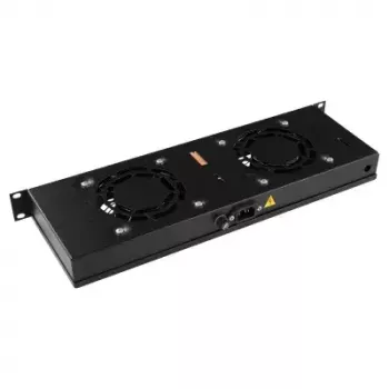 Painel de ventoinhas LOGON RAF300BL preto 2 ventoinhas