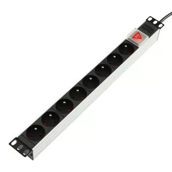 Unidade de distribuição de energia Lanview TUPS031 preto 4000W 510mm