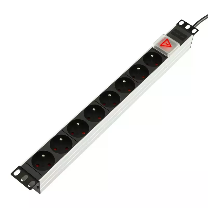 Unidade de distribuição de energia Lanview TUPS031 preto 4000W 510mm