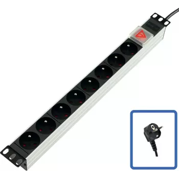 Unidade de distribuição de energia Lanview TUPS031 preto 4000W 510mm