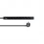 Unidade de distribuição de energia (PDU) Lanview LVR-3MSCH-LIC-SCH8 8 saídas AC 1U preto