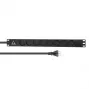 Unidade de distribuição de energia (PDU) Lanview LVR-2MDK-LIC-DK8 8 saídas AC 1U preto