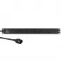 Lanview LVR-2MC14-SPD-C13X10 Régua de tomadas para rack de 19 polegadas, 10 saídas C13