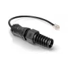 Cabo de rede QuWireless QRJ45 RJ-45 RJ-45 0,16 m preto