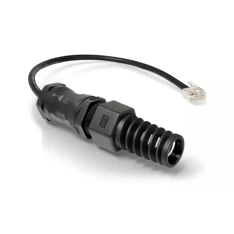 Cabo de rede QuWireless QRJ45 RJ-45 RJ-45 0,16 m preto