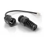 Cabo de rede QuWireless QRJ45 RJ-45 RJ-45 0,16 m preto