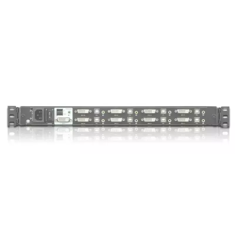 Consola de rack ATEN CL6708MW 43,9 cm (17,3 polegadas) preto 1U