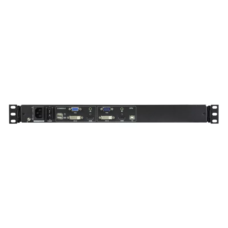 Consola de rack ATEN CL6700MW 43,9 cm (17,3 polegadas) 1920 x 1080 píxeis metal preto 1U