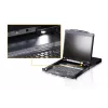 ATEN CL6700MW Consola LCD widescreen Full HD para rack de 17,3 polegadas, DVI/HDMI, 1U, preto
