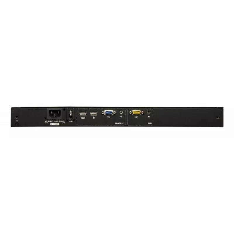 Consola de rack ATEN CL3100NX 47 cm (18,5 polegadas) 1366 x 768 píxeis metal, plástico preto 1HE