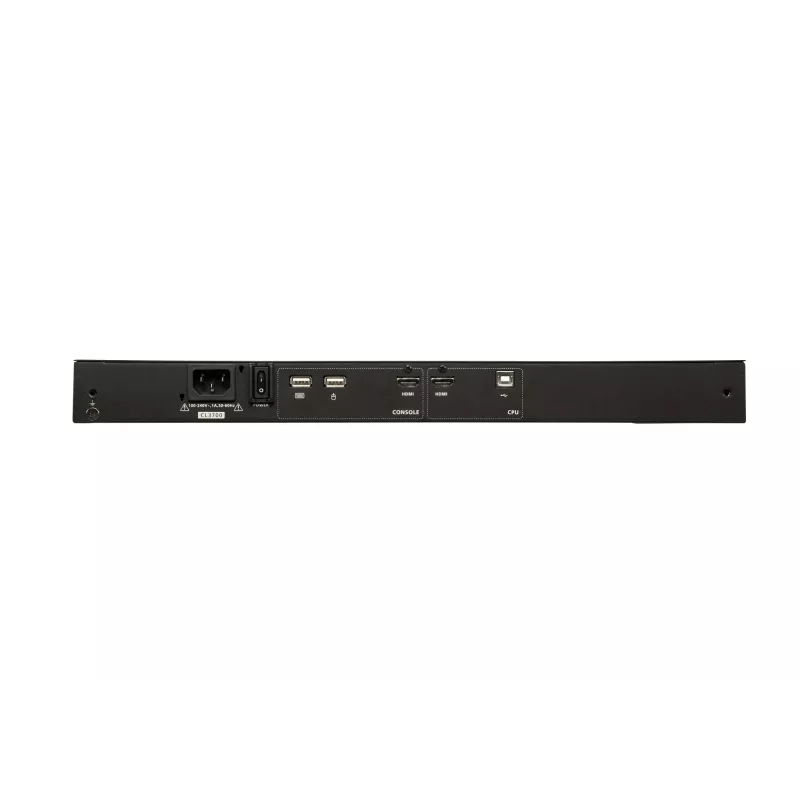 Consola de rack ATEN CL3700NW 47 cm (18,5 polegadas) 1920 x 1080 píxeis metal, plástico preto 1U
