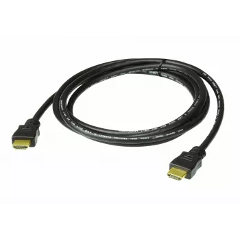 Cabo HDMI ATEN High Speed com Ethernet True 4K (4096X2160 @ 60Hz); cabo HDMI de 2 m com Ethernet