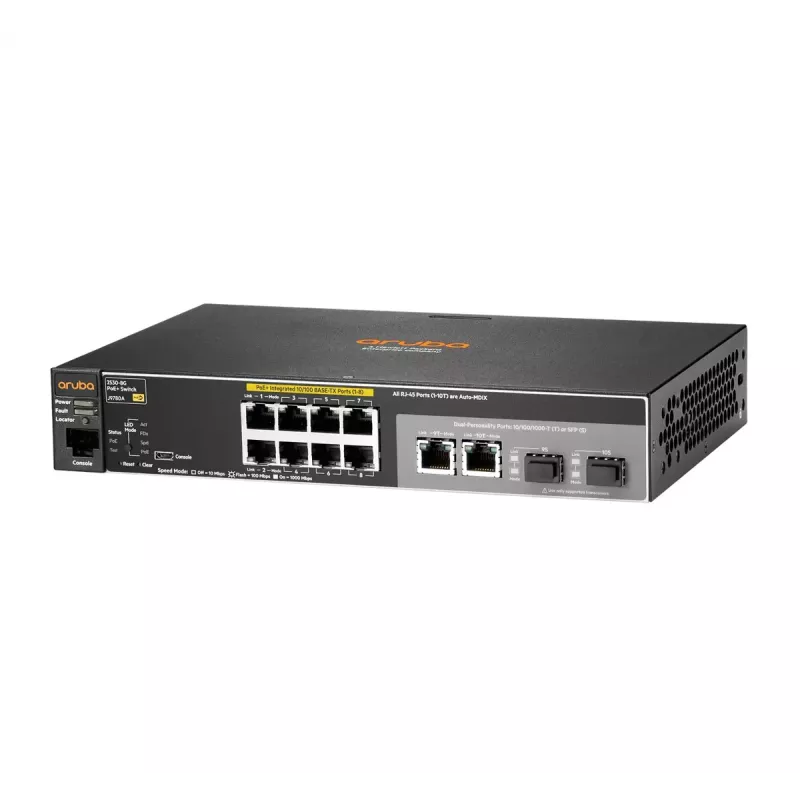 Switch gerido Aruba 2530 8 PoE+