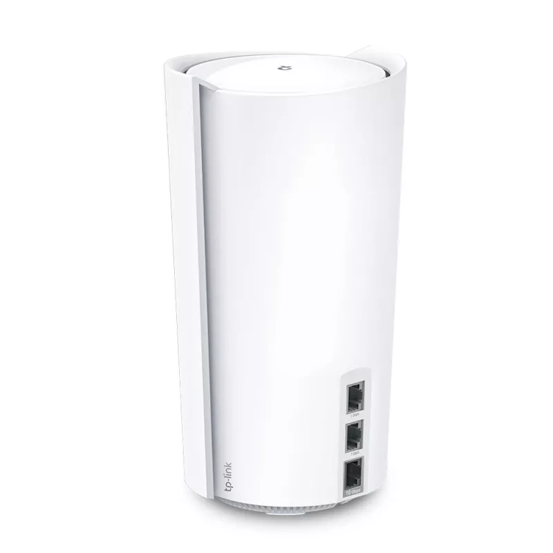 TP-Link AXE11000 Whole Home Mesh Wi-Fi 6E System, branco, interno, sistema Mesh, 600 m², tri-band (2,4 GHz / 5 GHz / 6 GHz), Wi-Fi 6E (802.11ax)