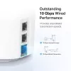 TP-Link AXE11000 Whole Home Mesh Wi-Fi 6E System, branco, interno, sistema Mesh, 600 m², tri-band (2,4 GHz / 5 GHz / 6 GHz), Wi-Fi 6E (802.11ax)