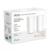 TP-Link AXE11000 Whole Home Mesh Wi-Fi 6E System, branco, interno, sistema Mesh, 600 m², tri-band (2,4 GHz / 5 GHz / 6 GHz), Wi-Fi 6E (802.11ax)