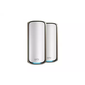 NETGEAR Orbi 970 Série Quad-Band WiFi 7, pack de 2 Quad-Band (2,4 GHz / 5 GHz-1 / 5 GHz-2 / 6 GHz) Wi-Fi 6 (802.11ax) cinzento 3 interno
