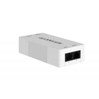 Extensor PoE Lanview LVN-100MB-POE30W-EXTENDER — 100 Mbit/s, 30 W