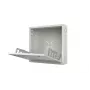 Armário rack Lanview RWSLMWH1-NS 2U rack de montagem em parede branco