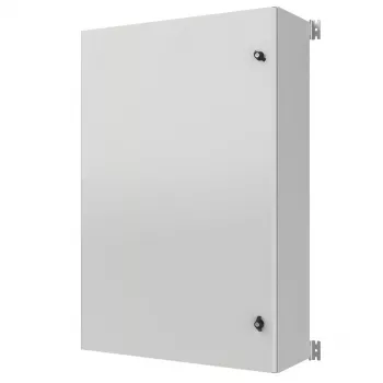 Caixa de parede Lanview RWM-IP658012030W IP65 com placa de montagem, L 800 x A 1200 mm