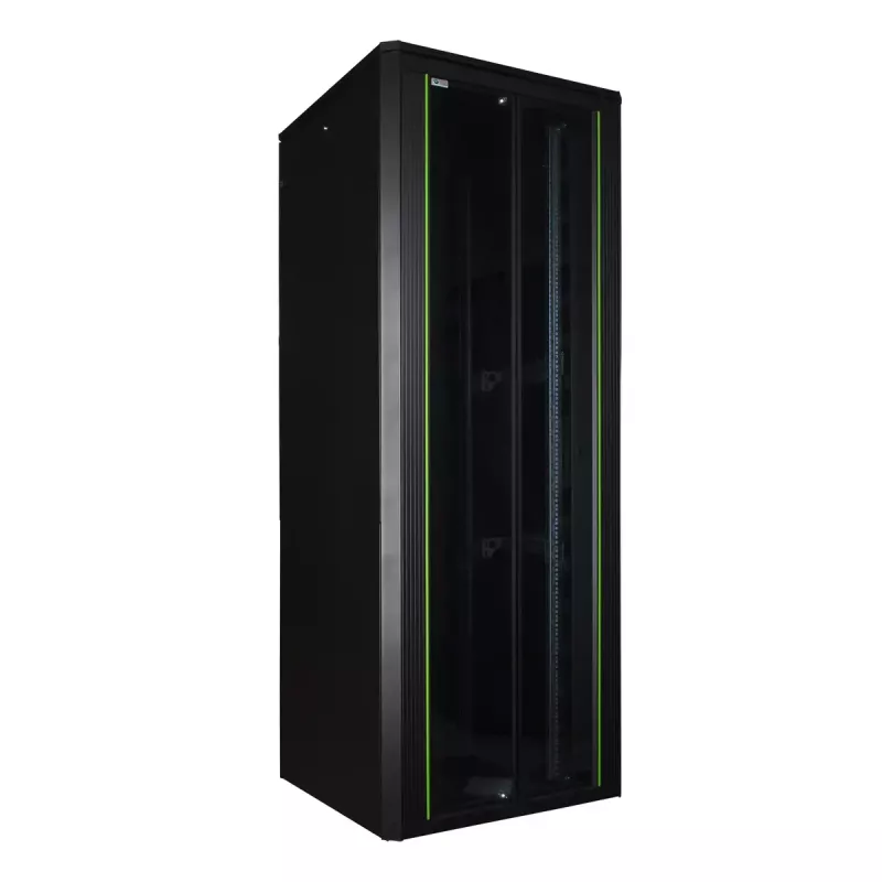 Armário autónomo LOGON RDL42U81BL 42U 600 kg preto