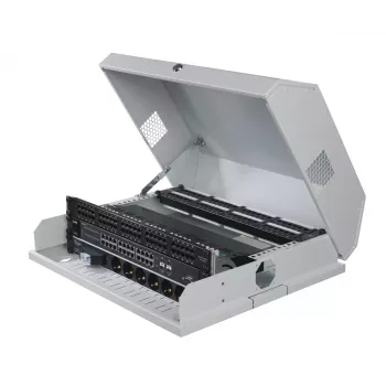 Rack de montagem em parede Lanview RWSLMWH 8U IP20 branco