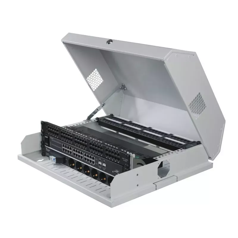 Rack de montagem em parede Lanview RWSLMWH 8U IP20 branco