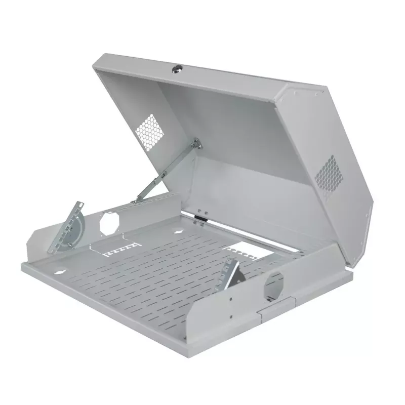 Rack de montagem em parede Lanview RWSLMWH 8U IP20 branco