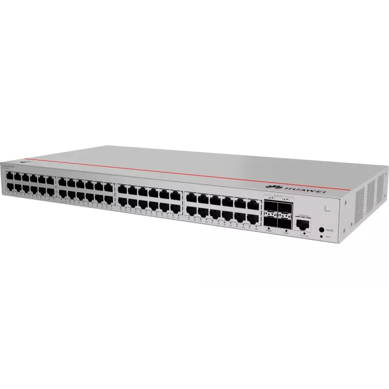 Switch Huawei S220-48T4X Gigabit Ethernet 1U cinzento