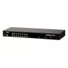 ATEN Switch KVM USB/PS2 VGA 16 portas, 2048 x 1536 píxeis, QXGA, montagem em rack, 6,5 W, 1U, preto