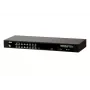 ATEN Switch KVM USB/PS2 VGA 16 portas, 2048 x 1536 píxeis, QXGA, montagem em rack, 6,5 W, 1U, preto
