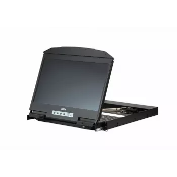 ATEN CL3800NW consola rack 47 cm (18,5 polegadas) 1920 x 1080 píxeis metal, plástico preto 1U