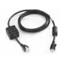 Cabo de alimentação Zebra CBL-DC-382A1-01 preto