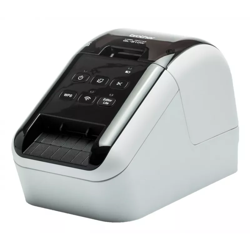 Impressora de etiquetas Brother QL-810WC térmica direta cor 300 x 300 DPI 176 mm/s com fios e WLAN DK Wi-Fi