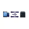 Impressora POS Star Micronics TSP143IV UEWB GY térmica direta 250 mm/s com fios sem fios