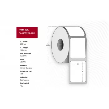 Etiqueta para impressora Capture CA-800264-405 design duradouro de alta qualidade