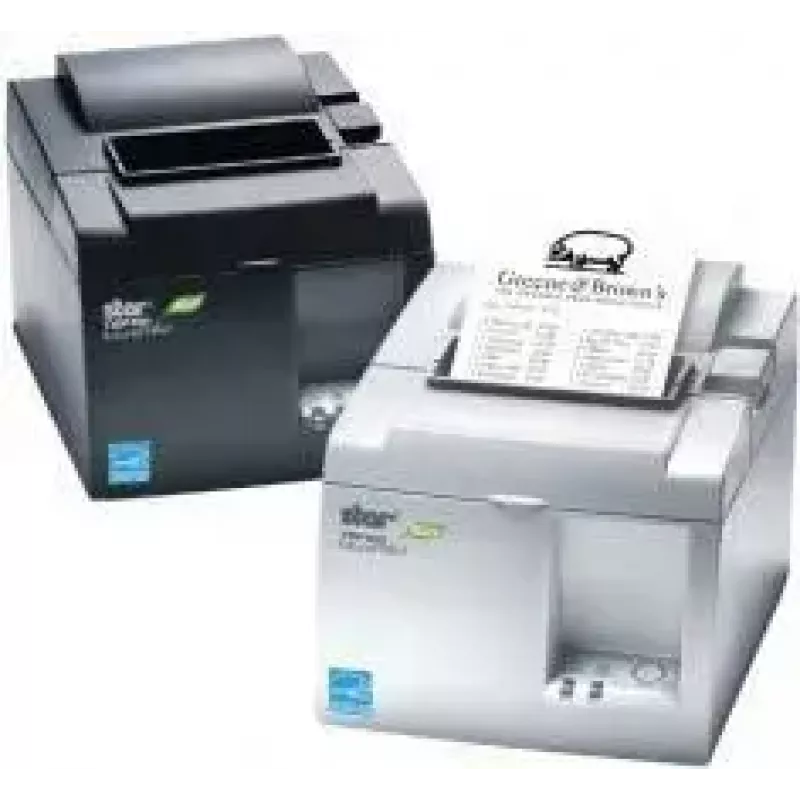 Impressora térmica para recibos Star Micronics TSP143IIIBI2 203 dpi com cortador automático, cinzento