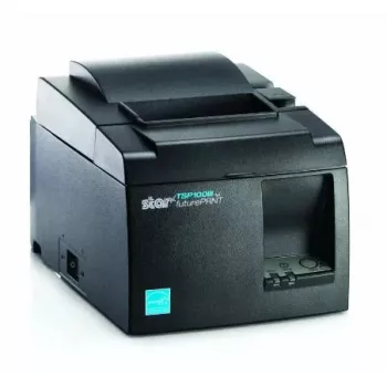 Impressora térmica para recibos Star Micronics TSP143IIIBI2 203 dpi com cortador automático, cinzento