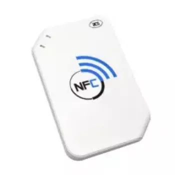 Leitor de cartões inteligentes ACS ACR1255U-J1 com NFC, interface USB 1.1, cabo de 1 m, branco