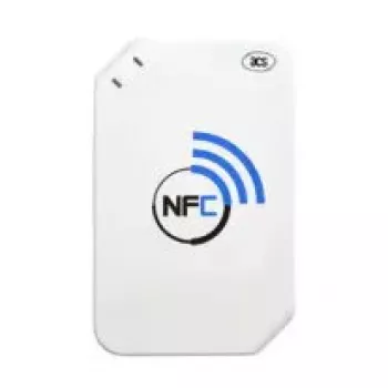 Leitor de cartões inteligentes ACS ACR1255U-J1 com NFC, interface USB 1.1, cabo de 1 m, branco