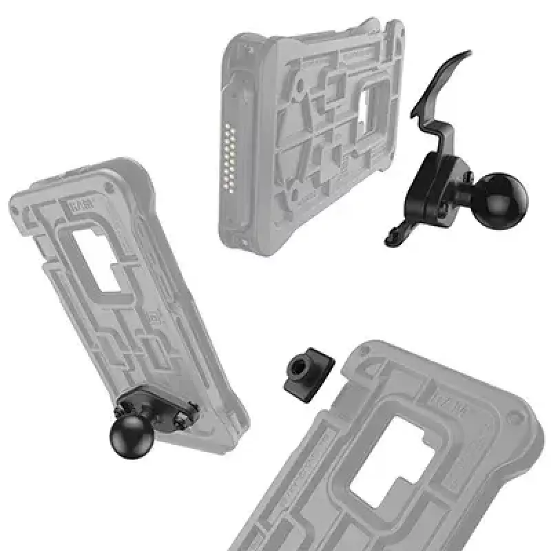 Capa RAM Mounts IntelliSkin HD para Samsung Galaxy S9 preta