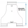 Suporte passivo Brodit 511848 telemóvel smartphone tablet UMPC preto
