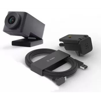 Câmara Huddly IQ com microfone 12 MP preto