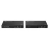 Transmissor e recetor de rede Lindy 100m Cat.6A 2 Host USB 3.2 Gen 1 e HDMI 4K60
